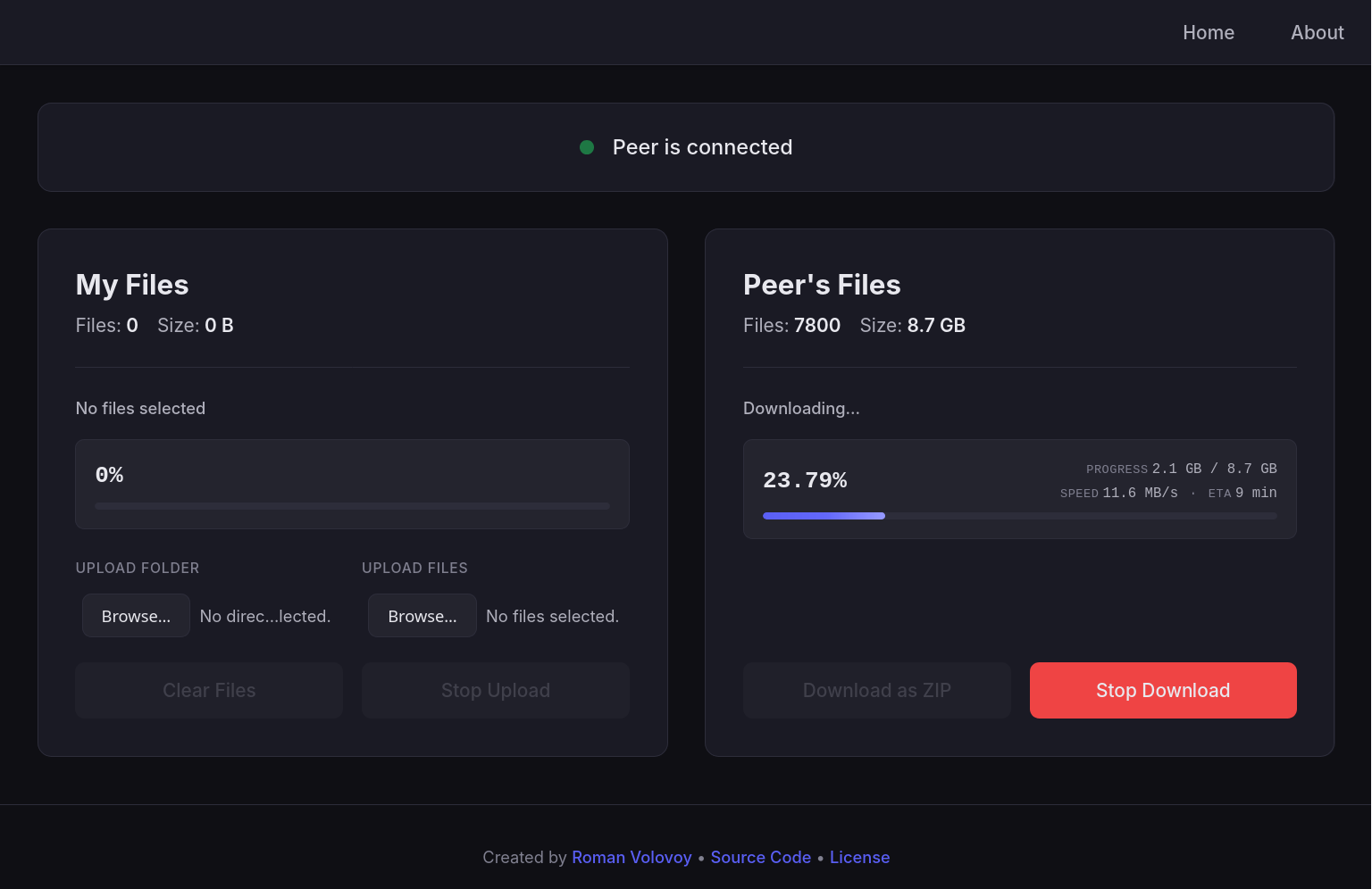 Application Screenshot